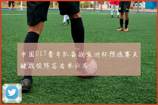 中国U17青年队备战亚洲杯预选赛关键战役阵容名单公布