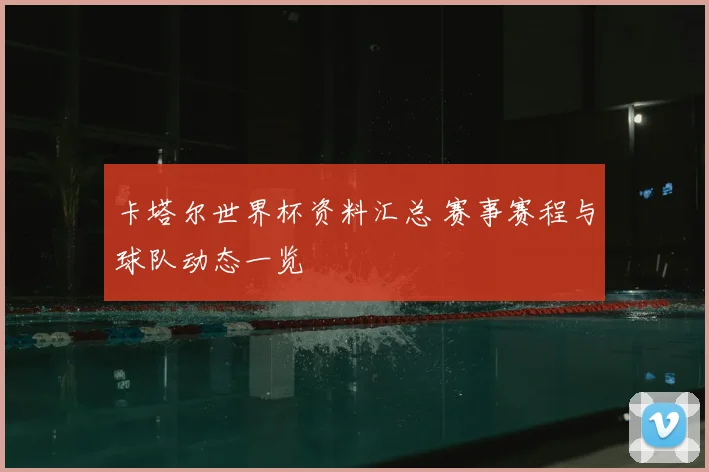 卡塔尔世界杯资料汇总 赛事赛程与球队动态一览